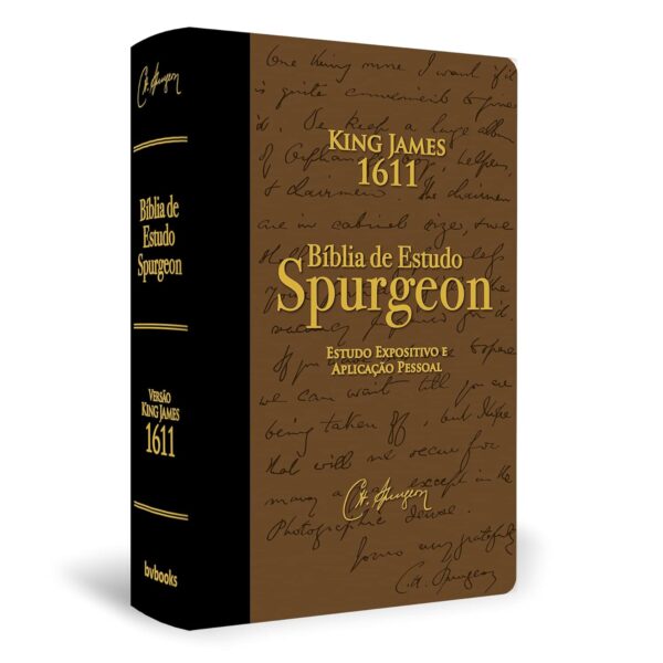 Bíblia de estudos e sermões de C.H. Spurgeon - Capa luxo Capa flexível – Livro interativo, 1 maio 2022