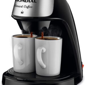 Cafeteira Elétrica Smart Coffe, Mondial, Preto/Inox, 500W, 110V – C-42-2X-BI