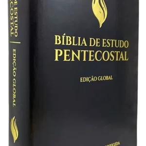 Bíblia De Estudo Pentecostal Edição Global – Letra Grande | Preta