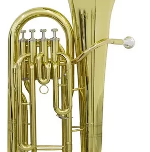 Bombardino Euphonium 4 Pistos Ep 240 Laqueado Dourado Case