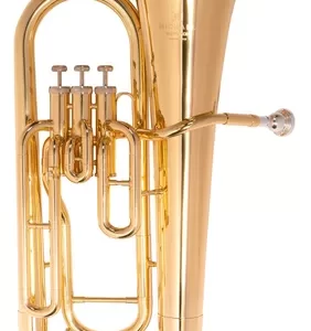 Bombardino Euphonium Michael Wepm40n 3 Pistos Laqueado Sib Cor Dourado