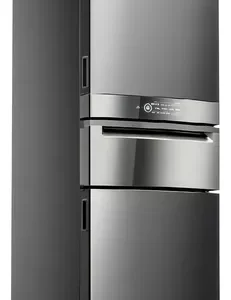 Geladeira Brastemp Inverse 3 Frost Free 419 Litros Cor Inox 110v