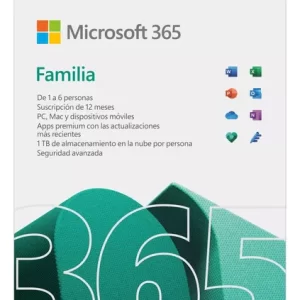 Microsoft Office 365 Family 12 Meses Digital