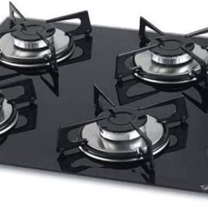 FISCHER COOKTOP GÁS 4 BOCAS MESA VIDRO PRETA BIVOLT 1519-5713